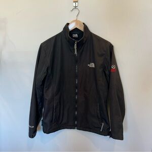 NORTH FACE Womens Schoeller Summit Series Jacket Sz Large Black Full Zip Pockets